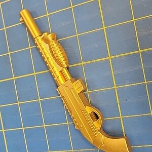Metallic Toy Shotgun Pen - Gold 6" New